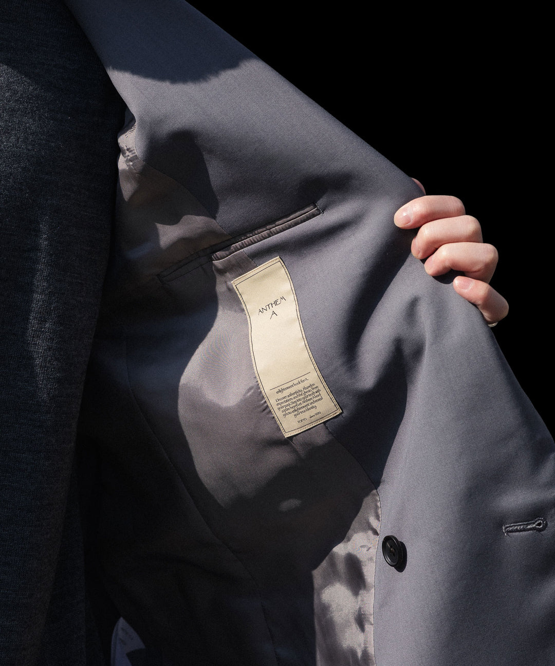 ANTHEM A アンセム エーのWOOL TROPICAL SEMI-DOUBLE JACKETの公式通販サイトsession福岡セレクトショップ
