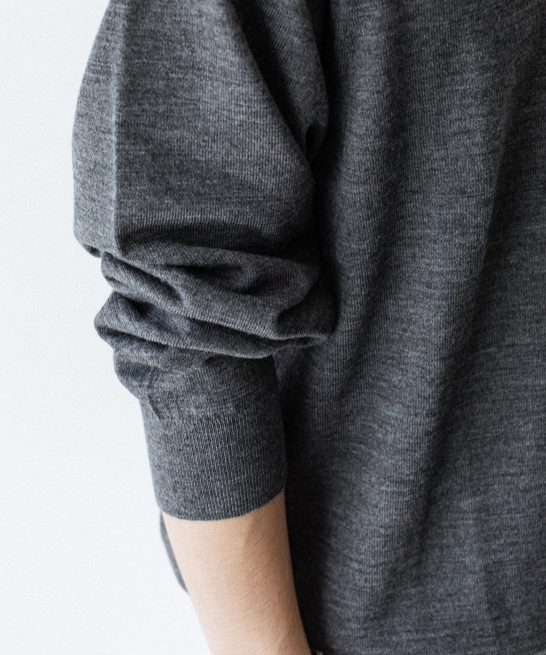 UMEDA ウメダの12GG CREW NECK PULLOVERのGREY 公式通販サイトsession福岡セレクトショップ