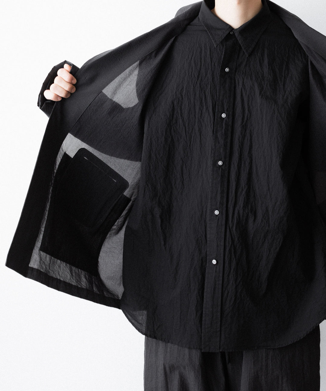 paratrait-パラトレイトのBARK SKIN JACKETのCHARCOAL公式通販サイトsession福岡セレクトショップ