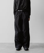 画像をギャラリービューアに読み込む, ssstein(シュタイン)の24AWコレクション NYLON TWILL CARGO EASY TROUSERS - BLACK 公式通販サイトsession福岡セレクトショップ
