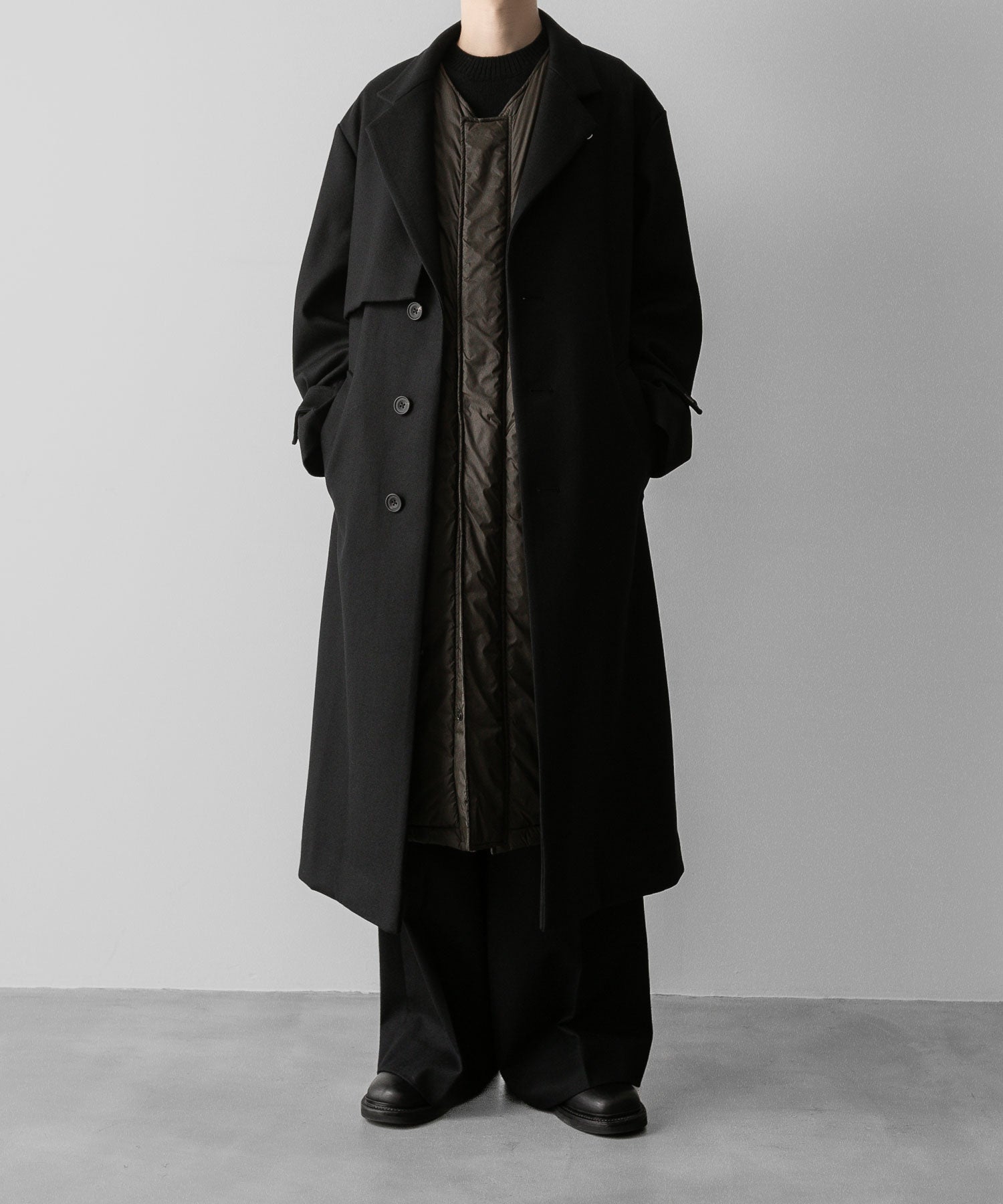 ssstein(シュタイン)の24AWコレクション EXTRA WIDE TROUSERS - BLACK 公式通販サイトsession福岡セレクトショップ