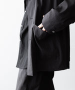 画像をギャラリービューアに読み込む, paratrait-パラトレイトのBARK SKIN JACKETのCHARCOAL公式通販サイトsession福岡セレクトショップ
