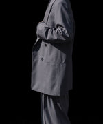 画像をギャラリービューアに読み込む, ANTHEM A アンセム エーのWOOL TROPICAL SEMI-DOUBLE JACKETの公式通販サイトsession福岡セレクトショップ
