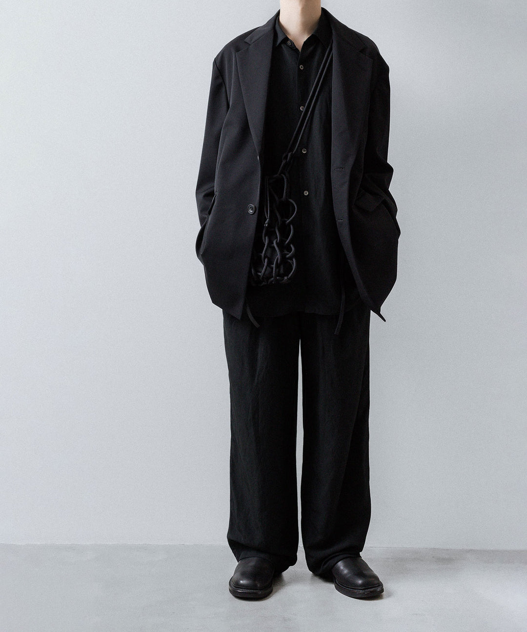 ssstein(シュタイン)のOVERSIZED SINGLE BREASTED LONG JACKET - BLACKの公式通販サイトsession福岡セレクトショップ