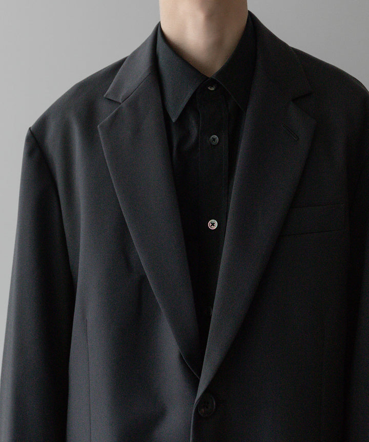 stein(シュタイン)の24SSコレクションOVERSIZED SINGLE BREASTED JACKETのDARK CHARCOAL