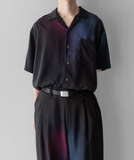 画像をギャラリービューアに読み込む, ssstein stein(シュタイン)の24SSコレクションOVERSIZED TENCEL OPEN COLLAR SS SHIRTのGRADATION公式通販サイトsession福岡セレクトショップ
