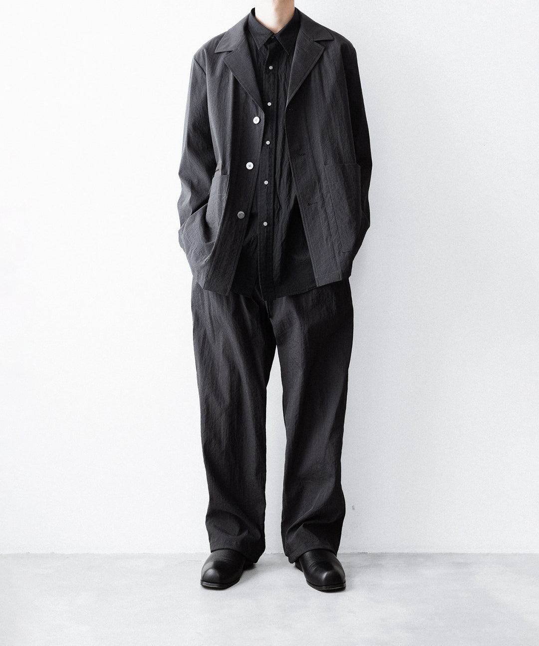 paratrait-パラトレイトのBARK SKIN JACKETのCHARCOAL公式通販サイトsession福岡セレクトショップ