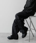 画像をギャラリービューアに読み込む, ssstein(シュタイン)の24AWコレクション NYLON TWILL CARGO EASY TROUSERS - BLACK 公式通販サイトsession福岡セレクトショップ
