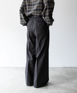 stein シュタイン 23aw EXTRA WIDE TROUSERS sessionセッション福岡セレクトショップ 公式通販サイト