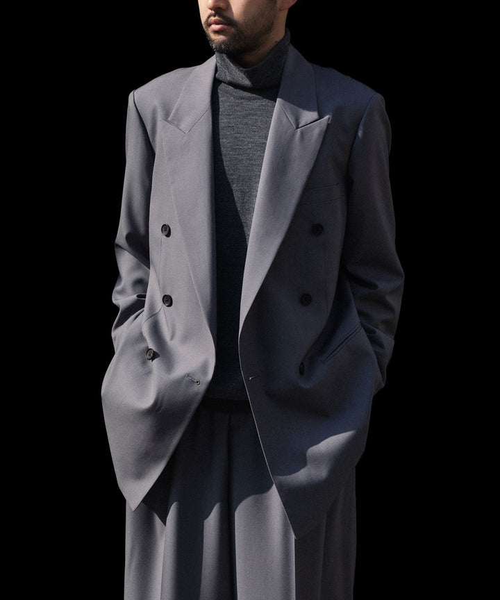ANTHEM A アンセム エーのWOOL TROPICAL SEMI-DOUBLE JACKETの公式通販サイトsession福岡セレクトショップ
