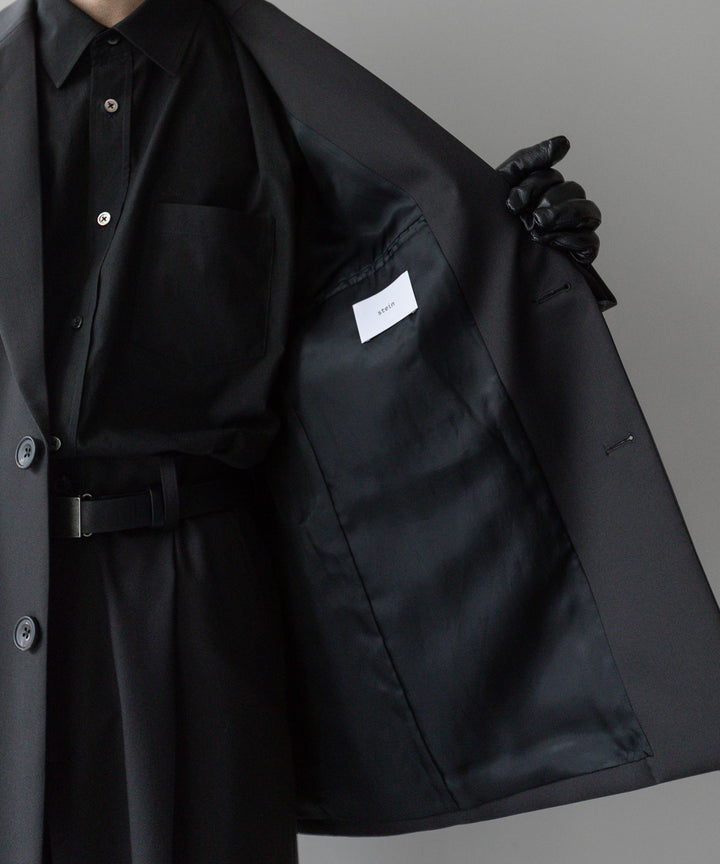 stein(シュタイン)の24SSコレクションOVERSIZED SINGLE BREASTED JACKETのDARK CHARCOAL