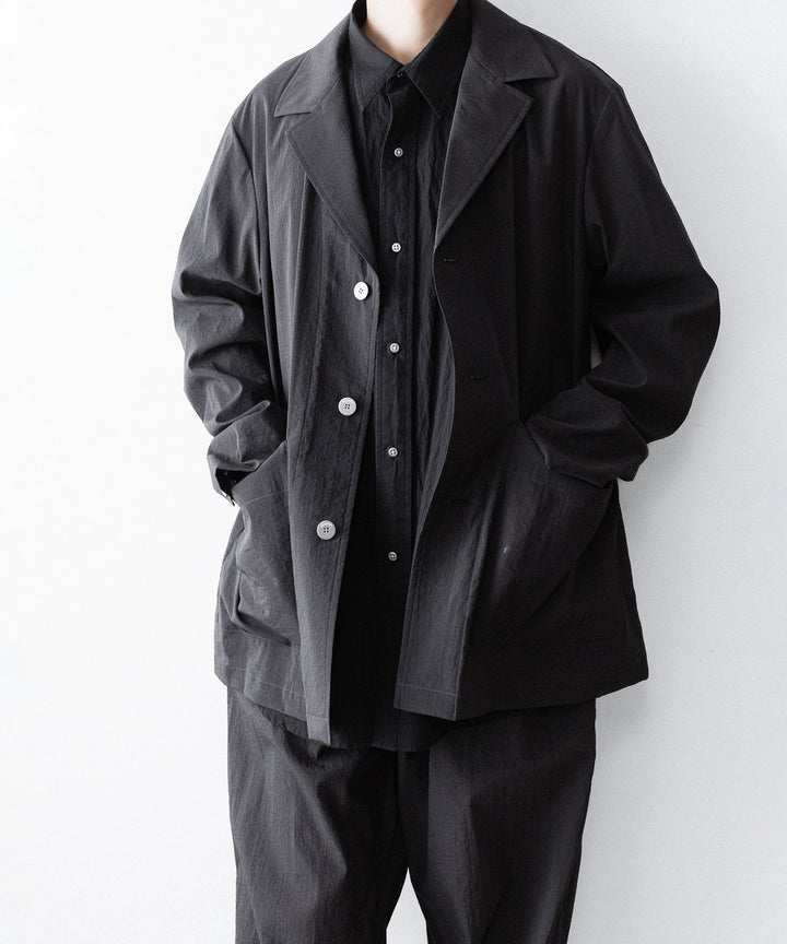 paratrait-パラトレイトのBARK SKIN JACKETのCHARCOAL公式通販サイトsession福岡セレクトショップ