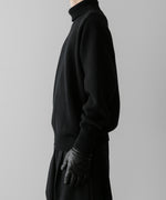 画像をギャラリービューアに読み込む, ssstein(シュタイン)の24AWコレクション EXTRA FINE WOOL WARM KNIT TURTLE NECK LS - BLACK 公式通販サイトsession福岡セレクトショップ
