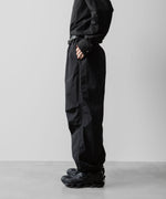 画像をギャラリービューアに読み込む, ssstein(シュタイン)の24AWコレクション NYLON TWILL CARGO EASY TROUSERS - BLACK 公式通販サイトsession福岡セレクトショップ
