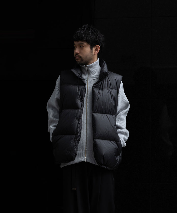ssstein シュタイン のDOWN PADDED VESTのBLACKの公式通販サイトsession福岡セレクトショップ