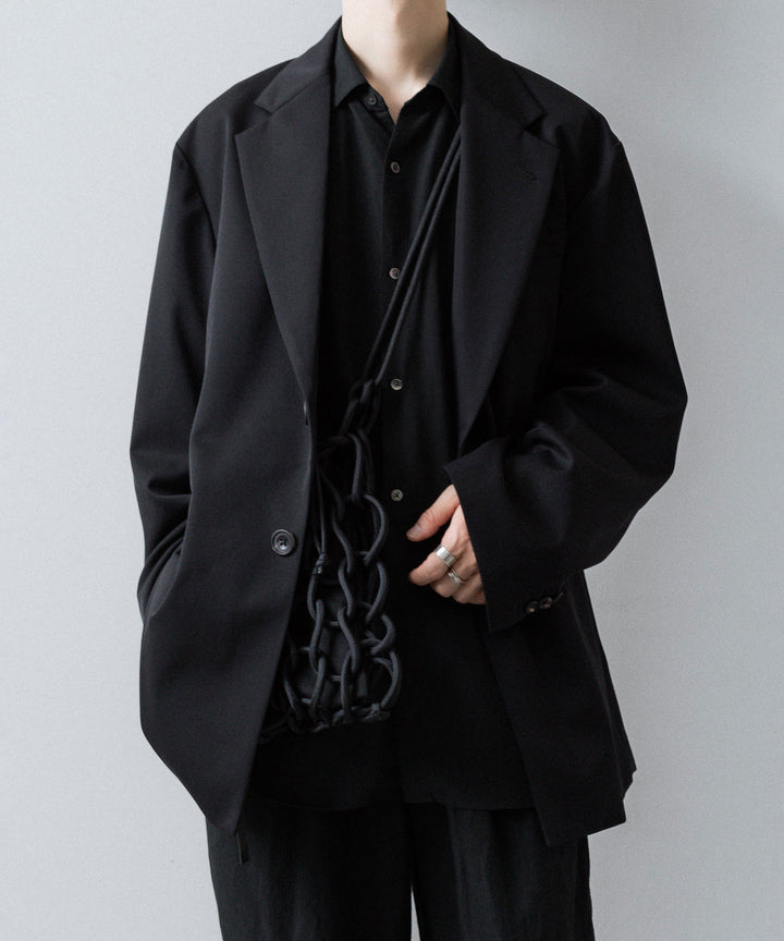 ssstein(シュタイン)のOVERSIZED SINGLE BREASTED LONG JACKET - BLACKの公式通販サイトsession福岡セレクトショップ