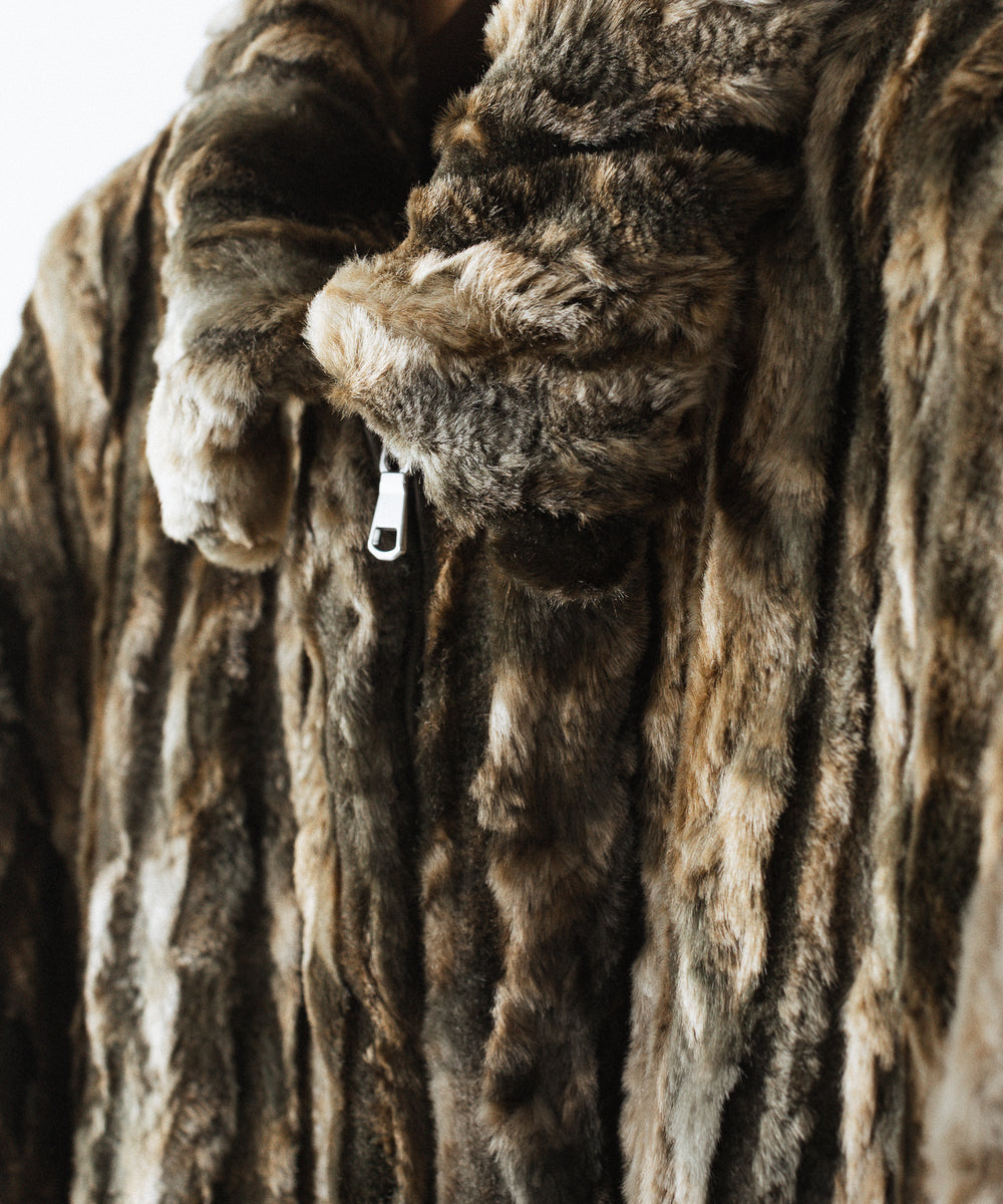 ANTHEM A-アンセムエーのSHEARING FUR BLOUSON のKHAKI BROWN公式通販サイトsession福岡セレクトショップ