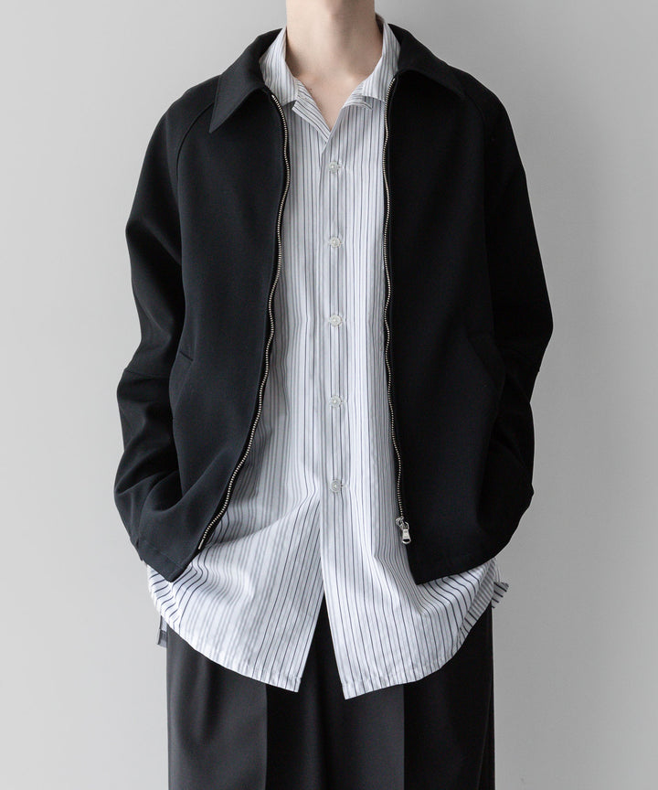 【INTÉRIM】インテリムのVARIOUS STRIPES COTTON POPLIN 60s OPEN COLLAR SHIRT - V.STRIPE公式通販サイトsession福岡セレクトショップ