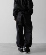 画像をギャラリービューアに読み込む, ssstein(シュタイン)の24AWコレクション NYLON TWILL CARGO EASY TROUSERS - BLACK 公式通販サイトsession福岡セレクトショップ
