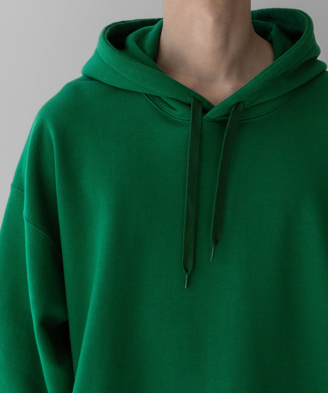 stein(シュタイン)の23SSコレクションのOVERSIZED UNTWISTED YARN SWEAT HOOD LSのGREEN sessionセッション福岡セレクトショップ 公式通販サイト
