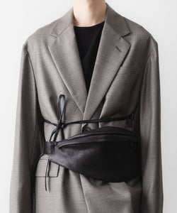 ssstein / シュタイン】LEATHER SLING BAG - BLACK | 公式通販サイト