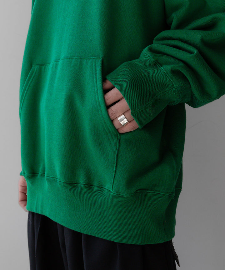 stein(シュタイン)の23SSコレクションのOVERSIZED UNTWISTED YARN SWEAT HOOD LSのGREEN sessionセッション福岡セレクトショップ 公式通販サイト