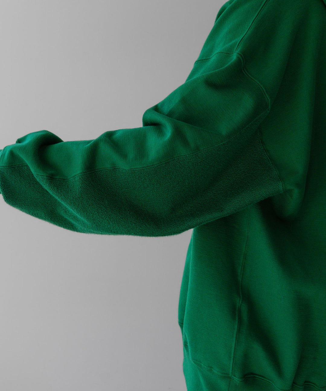 stein(シュタイン)の23SSコレクションのOVERSIZED UNTWISTED YARN SWEAT HOOD LSのGREEN sessionセッション福岡セレクトショップ 公式通販サイト