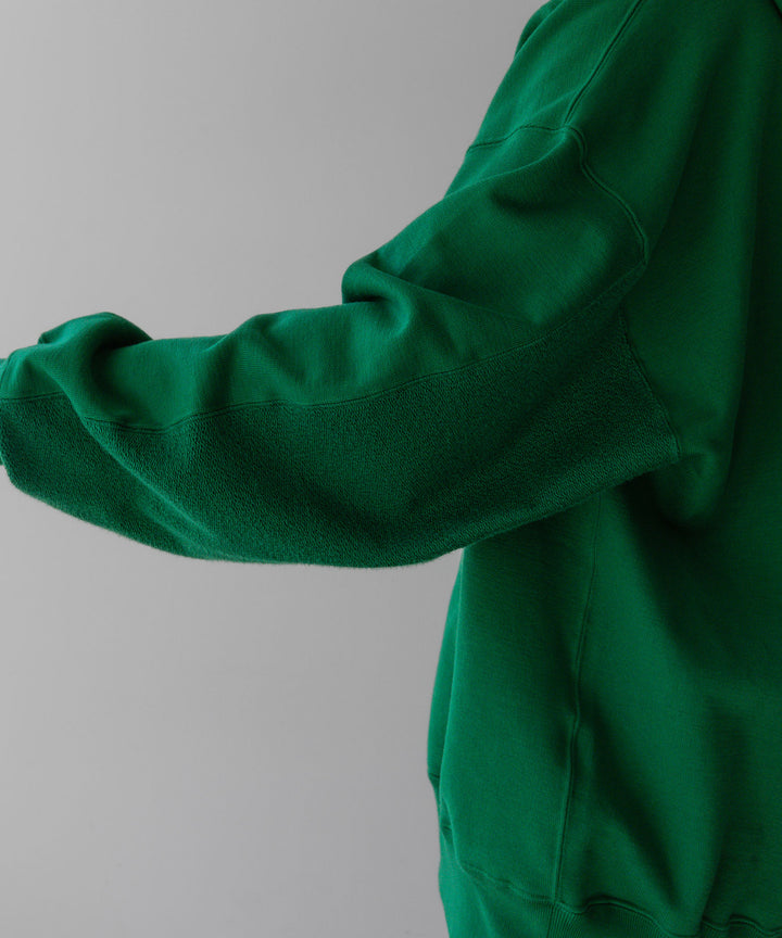 stein(シュタイン)の23SSコレクションのOVERSIZED UNTWISTED YARN SWEAT HOOD LSのGREEN sessionセッション福岡セレクトショップ 公式通販サイト