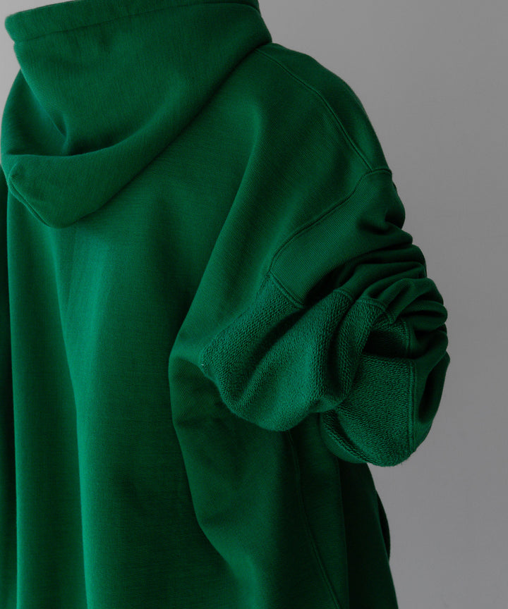 stein(シュタイン)の23SSコレクションのOVERSIZED UNTWISTED YARN SWEAT HOOD LSのGREEN sessionセッション福岡セレクトショップ 公式通販サイト