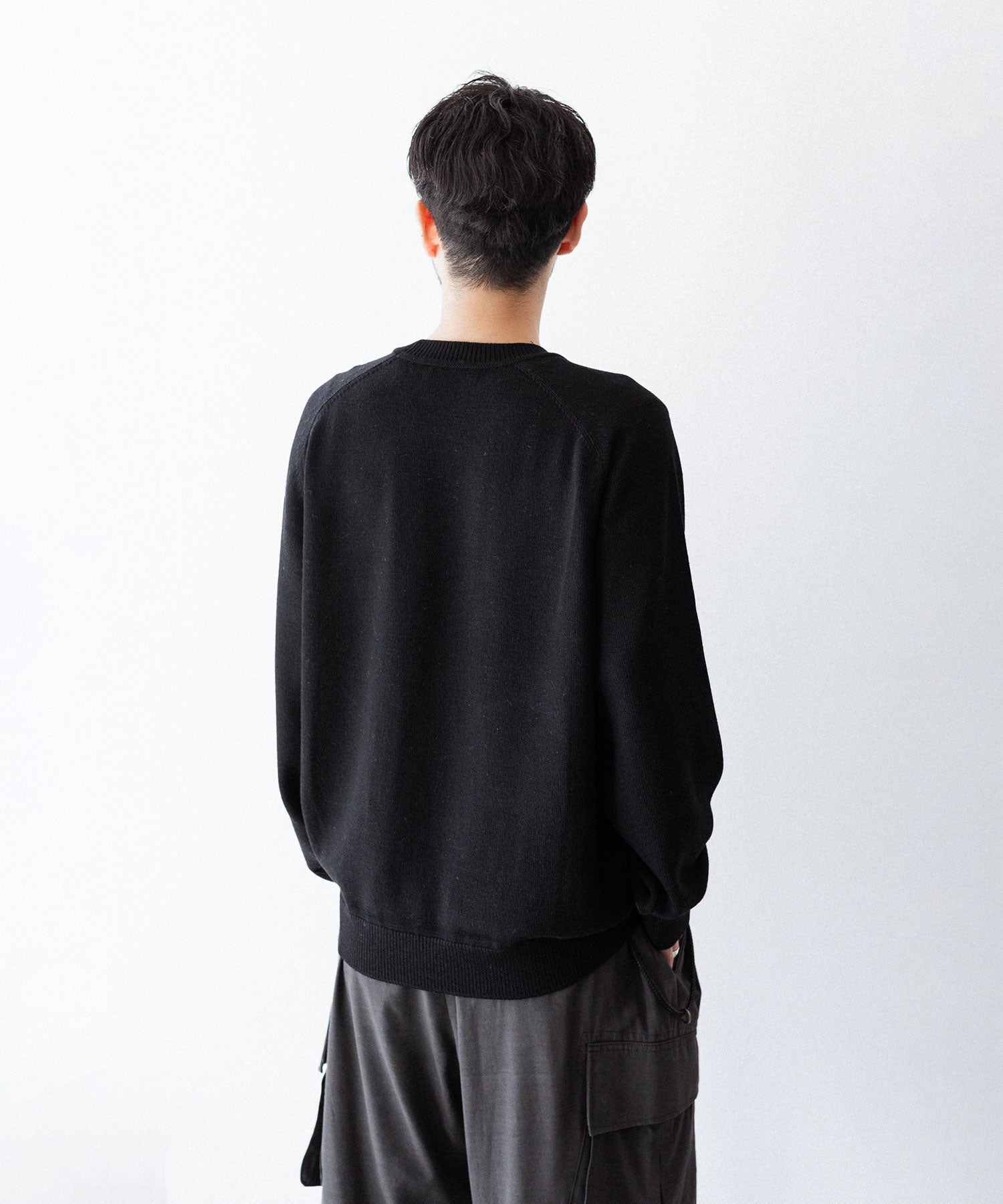 UMEDA ウメダニットの7GG CREW NECK PULLOVER - BLACKの公式通販サイトsession福岡セレクトショップ