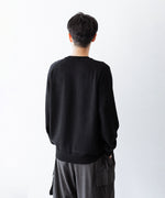 画像をギャラリービューアに読み込む, UMEDA ウメダニットの7GG CREW NECK PULLOVER - BLACKの公式通販サイトsession福岡セレクトショップ
