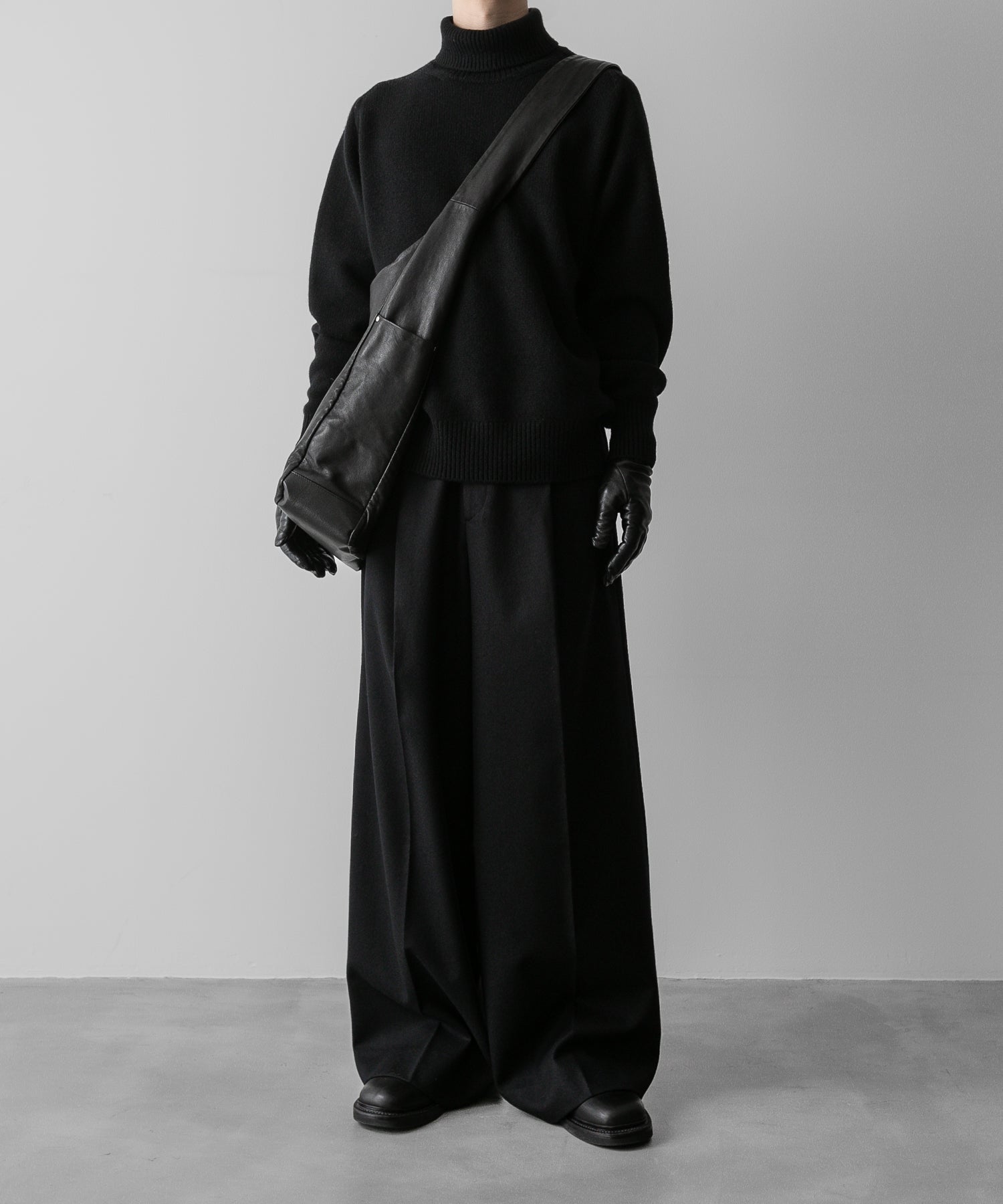 ssstein(シュタイン)の24AWコレクション EXTRA WIDE TROUSERS - BLACK 公式通販サイトsession福岡セレクトショップ