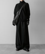 画像をギャラリービューアに読み込む, ssstein(シュタイン)の24AWコレクション EXTRA WIDE TROUSERS - BLACK 公式通販サイトsession福岡セレクトショップ
