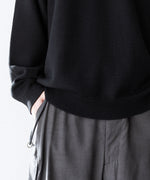 画像をギャラリービューアに読み込む, UMEDA ウメダニットの7GG CREW NECK PULLOVER - BLACKの公式通販サイトsession福岡セレクトショップ
