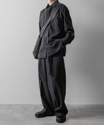 画像をギャラリービューアに読み込む, ssstein(シュタイン)の24AWコレクション SILK NYLON OVERSIZED DOWN PAT SHIRT - BLACK 公式通販サイトsession福岡セレクトショップ
