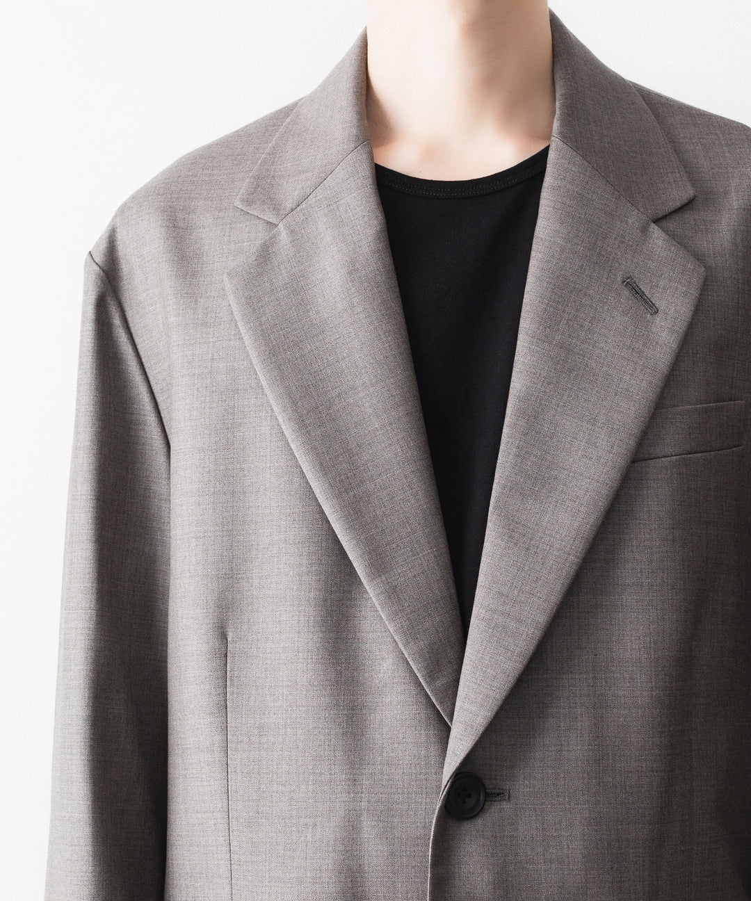 ssstein(シュタイン)のEX. FINE WOOL OVERSIZED SINGLE BREASTED LONG JACKET - GREIGEの公式通販サイトsession福岡セレクトショップ