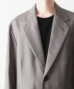 ssstein / シュタイン】EX. FINE WOOL OVERSIZED SINGLE BREASTED LONG