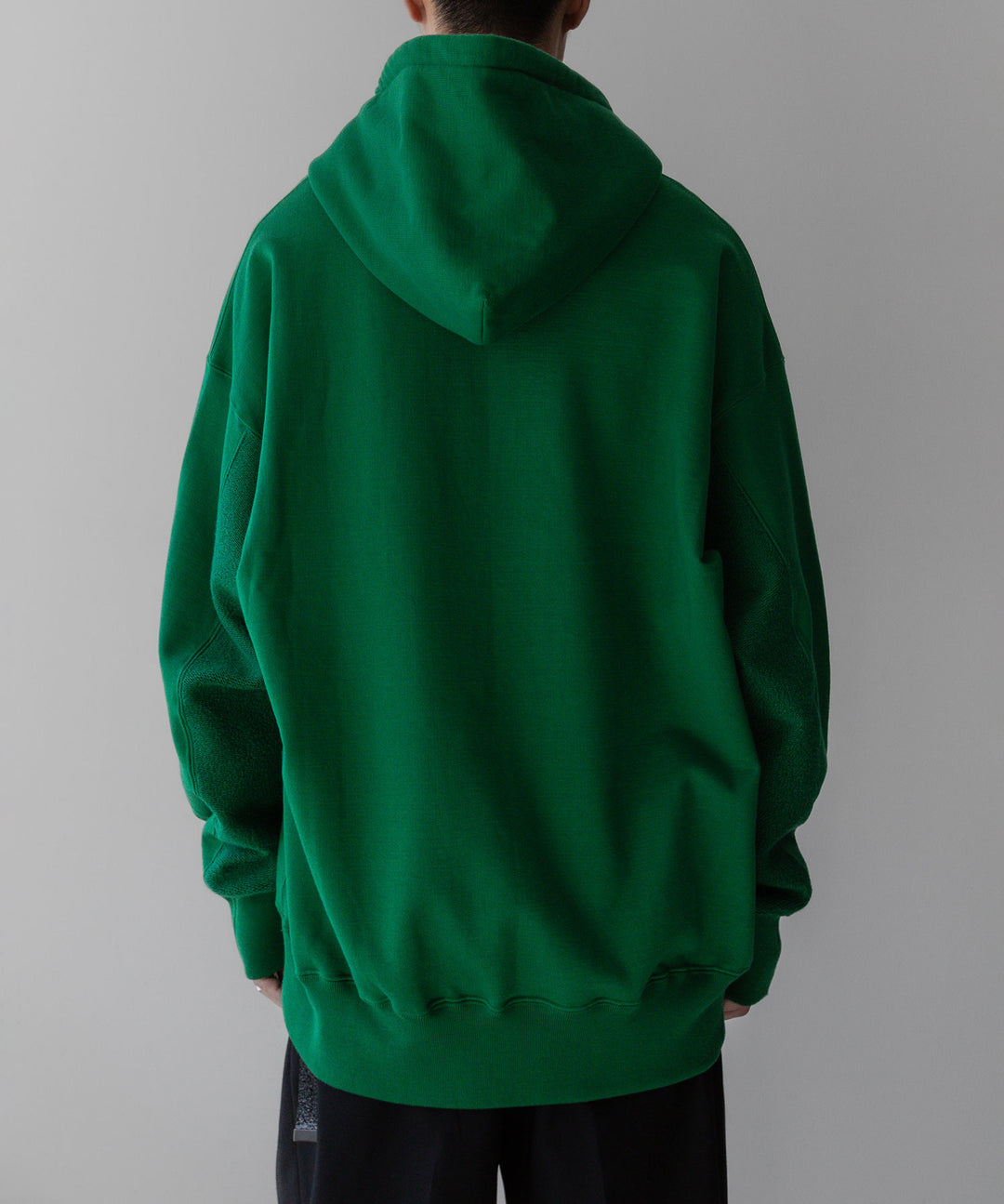 stein(シュタイン)の23SSコレクションのOVERSIZED UNTWISTED YARN SWEAT HOOD LSのGREEN sessionセッション福岡セレクトショップ 公式通販サイト