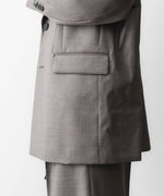 画像をギャラリービューアに読み込む, ssstein(シュタイン)のEX. FINE WOOL OVERSIZED SINGLE BREASTED LONG JACKET - GREIGEの公式通販サイトsession福岡セレクトショップ
