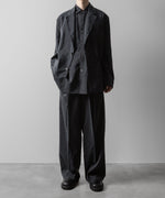 画像をギャラリービューアに読み込む, ssstein(シュタイン)の24AWコレクション SILK NYLON EASY WIDE TROUSERS - BLACK 公式通販サイトsession福岡セレクトショップ
