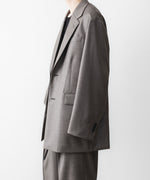画像をギャラリービューアに読み込む, ssstein(シュタイン)のEX. FINE WOOL OVERSIZED SINGLE BREASTED LONG JACKET - GREIGEの公式通販サイトsession福岡セレクトショップ
