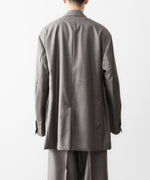 画像をギャラリービューアに読み込む, ssstein(シュタイン)のEX. FINE WOOL OVERSIZED SINGLE BREASTED LONG JACKET - GREIGEの公式通販サイトsession福岡セレクトショップ
