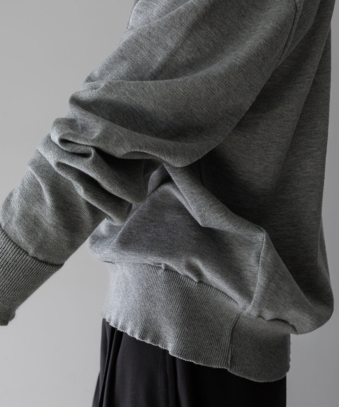 【INTÉRIM】インテリムの服 SEA ISLAND CREW KNIT - GRAY公式通販サイトsession福岡セレクトショップ