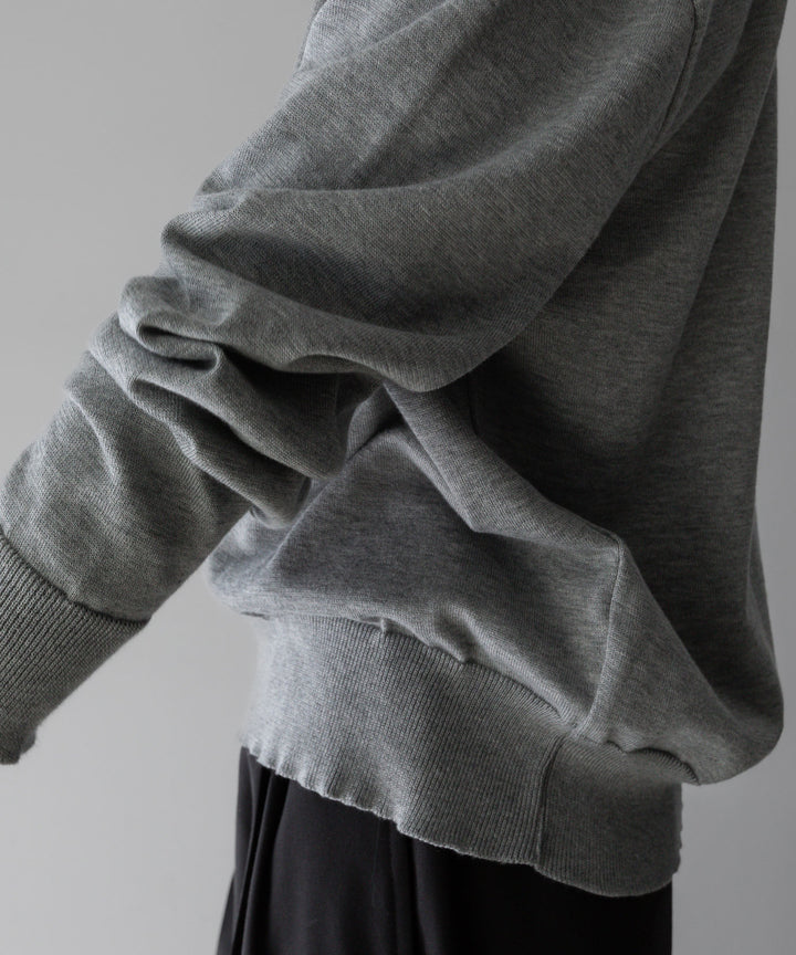 【INTÉRIM】インテリムの服 SEA ISLAND CREW KNIT - GRAY公式通販サイトsession福岡セレクトショップ