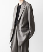 画像をギャラリービューアに読み込む, ssstein(シュタイン)のEX. FINE WOOL OVERSIZED SINGLE BREASTED LONG JACKET - GREIGEの公式通販サイトsession福岡セレクトショップ
