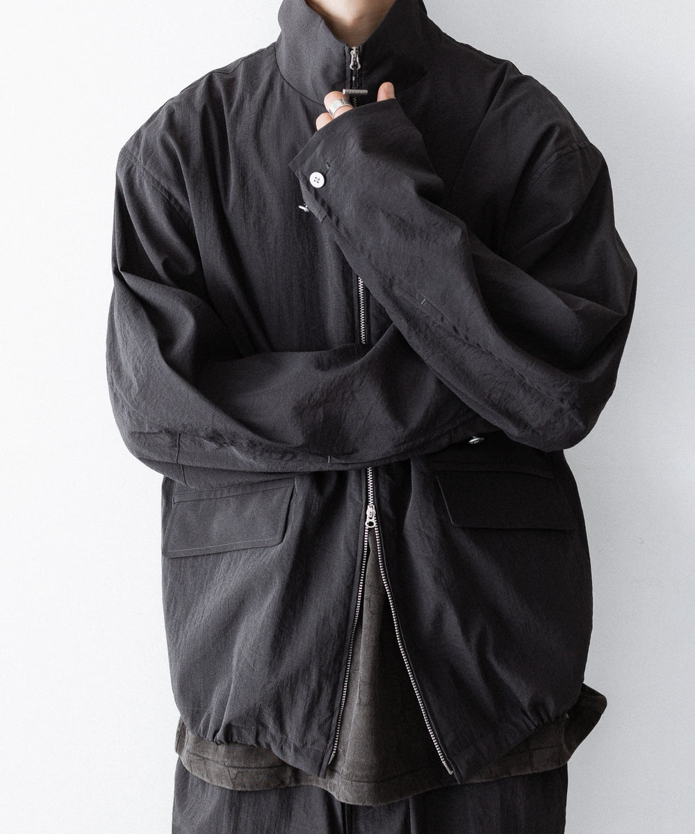 paratrait-パラトレイトのBARK SKIN BLOUSONのCHARCOAL公式通販サイトsession福岡セレクトショップ