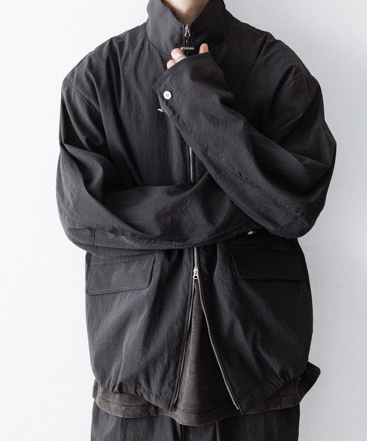 paratrait-パラトレイトのBARK SKIN BLOUSONのCHARCOAL公式通販サイトsession福岡セレクトショップ