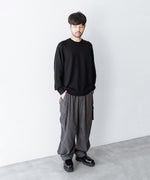 画像をギャラリービューアに読み込む, UMEDA ウメダニットの7GG CREW NECK PULLOVER - BLACKの公式通販サイトsession福岡セレクトショップ
