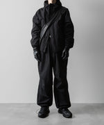 画像をギャラリービューアに読み込む, ssstein(シュタイン)の24AWコレクション NYLON TWILL CARGO EASY TROUSERS - BLACK 公式通販サイトsession福岡セレクトショップ
