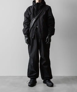 ssstein(シュタイン)の24AWコレクション NYLON TWILL CARGO EASY TROUSERS - BLACK 公式通販サイトsession福岡セレクトショップ